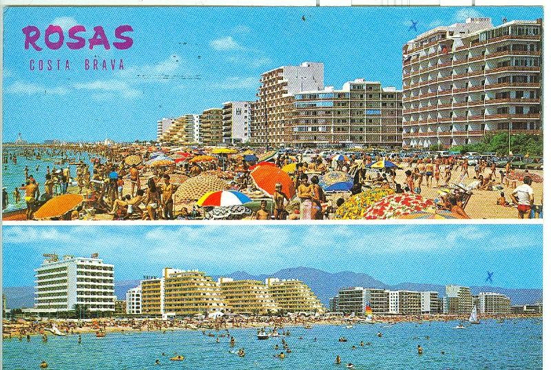 Postal 6204 : Rosas, vistas generales