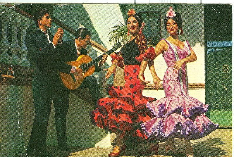 Postal 6211 : Venta Real de Antequera-Danza Española