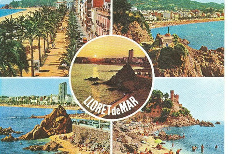 Postal 6222 : Vistas de Lloret de Mar