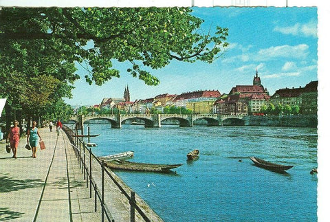 Postal 6253 : Puente y catedral de Basel