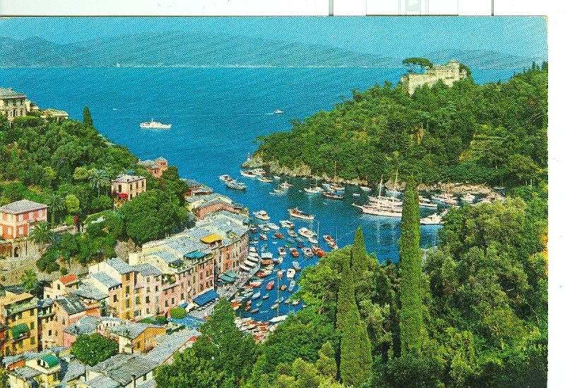 Postal 6274 : Portofino, Panorama general