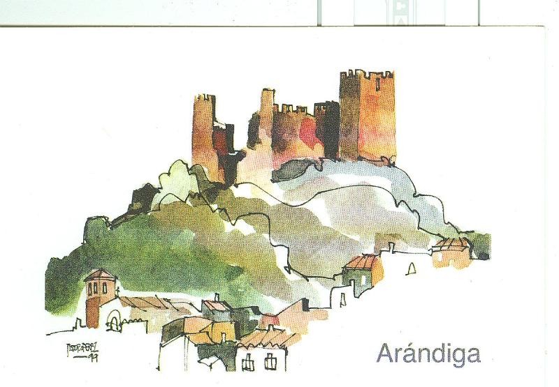 Postal 6301 : Arandiga, Zaragoza, dibujo: Teodoro Perez Bordetas