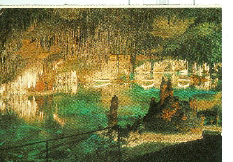 Postal 6334 : Cueva del Drach, Mallorca: Lago Martel