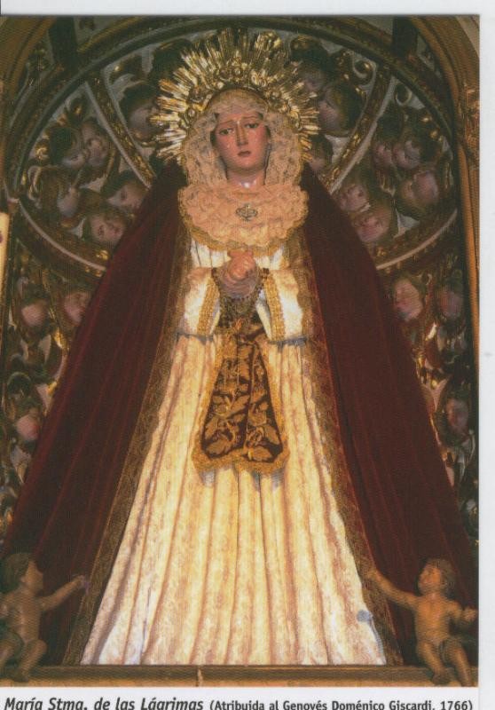 Postal Virgenes 962 : Nuestra Señora de las lagrimas