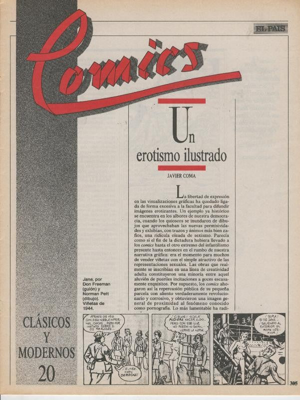Comics.Los: clasicos y modernos: fasciculo 20