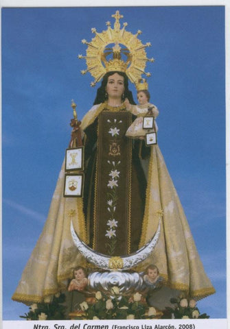 Postal Virgenes 987 : Nuestra Señora del Carmen