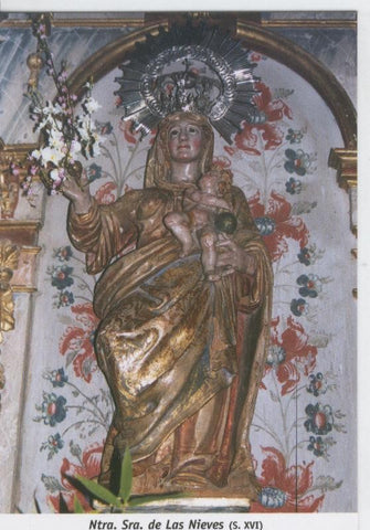 Postal Virgenes 990 : Nuestra Señora de las Nieves