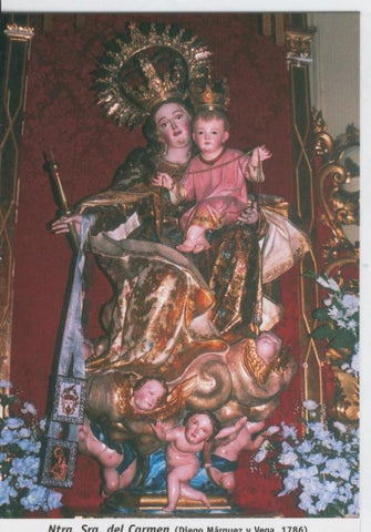 Postal Virgenes 1012 : Nuestra Señora del Carmen
