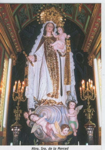 Postal Virgenes 1019 : Nuestra Señora de la Merced