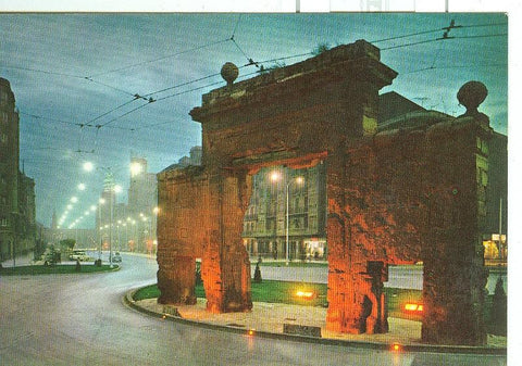 Postal 6389 : Vista Noctura Puerta del Carmen, Zaragoza
