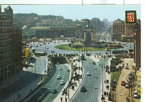 Postal 6393 : Plaza de España, Barcelona
