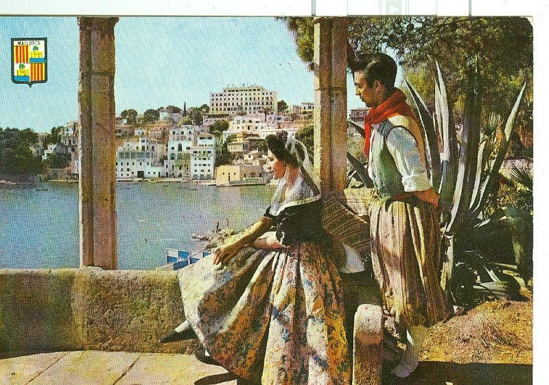 Postal 6403 : Pareja tipica, mallorca