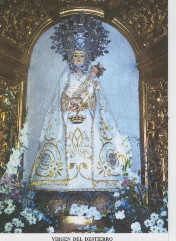 Postal Virgenes 1133 : Virgen del Destierro