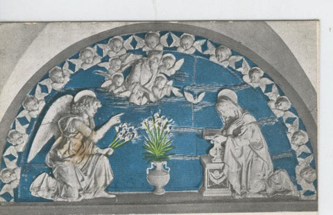 Postal Virgenes 1158 : La anunciacion
