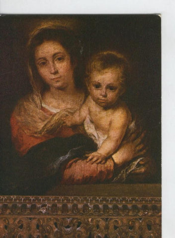 Postal Virgenes 1160 : Virgen de la Servilleta, Murillo