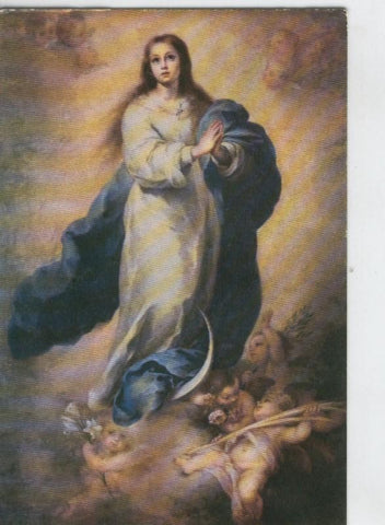 Postal Virgenes 1161 :La Concepcion, Murillo