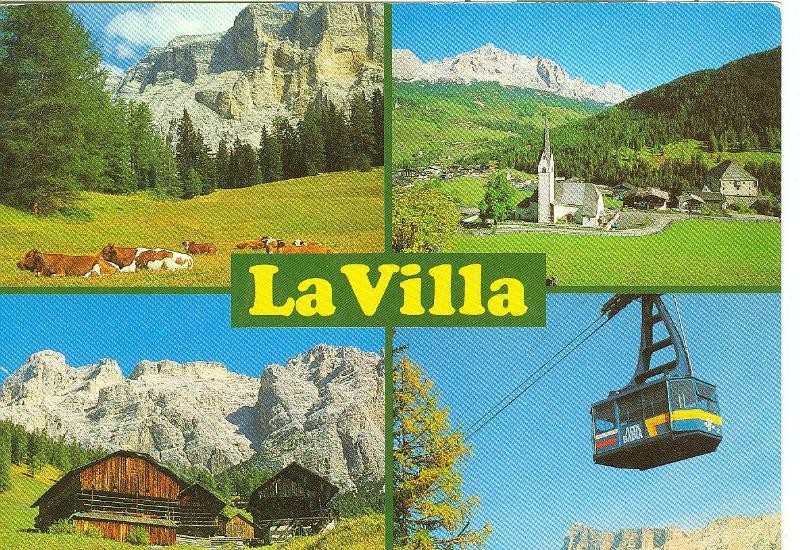 Postal 6421 : La Villa, Alta Badia, Dolomiti