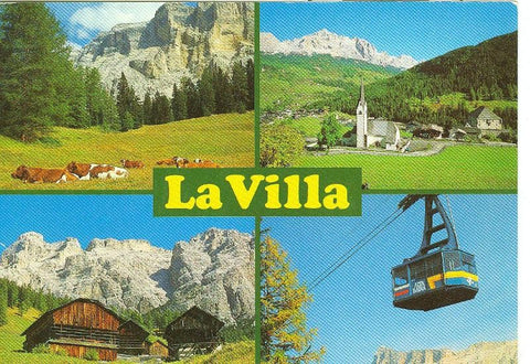 Postal 6421 : La Villa, Alta Badia, Dolomiti