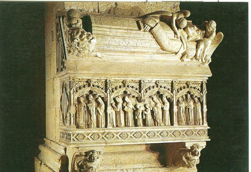 Postal 6431 : Sepulcro de Marti el Humano, Abadia de Poblet