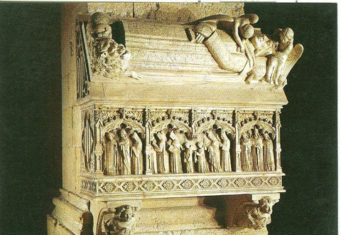 Postal 6431 : Sepulcro de Marti el Humano, Abadia de Poblet