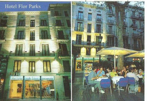 Postal 6437 : Hotel Flor Parks, Barcelona