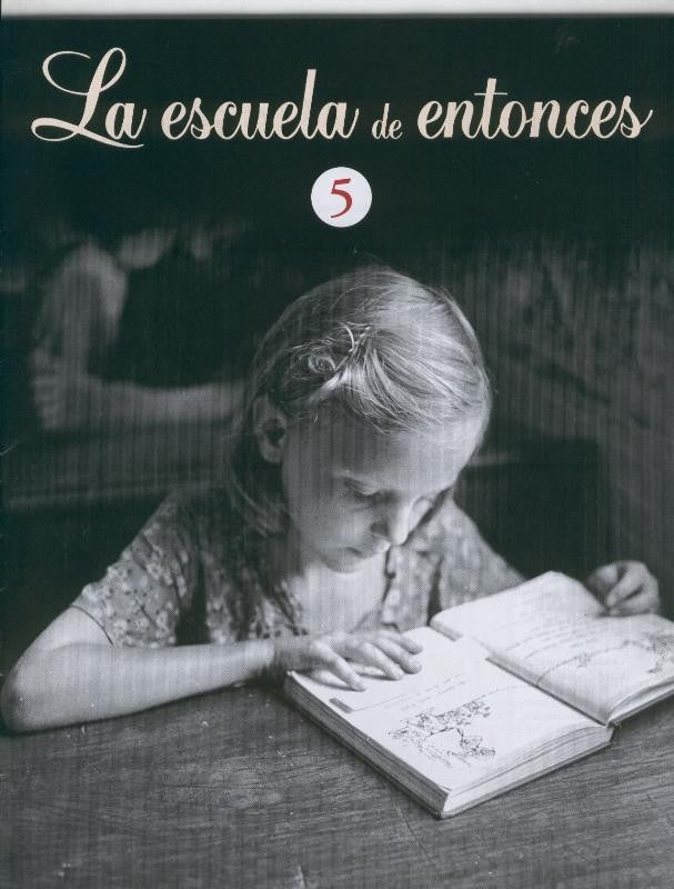 Libros de la escuela de entonces faciculo numero 05