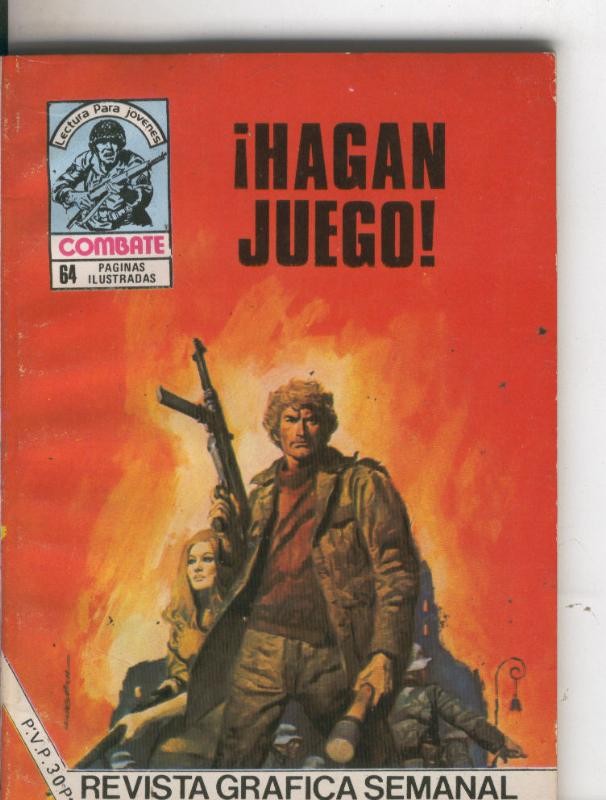 Combate, formato pequeño numero 254