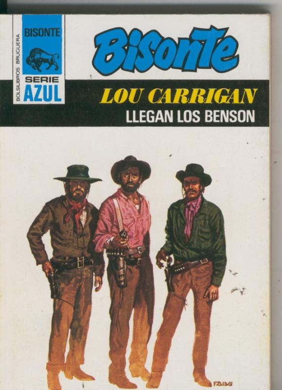 Bisonte serie azul numero 388: Llegan los Benson