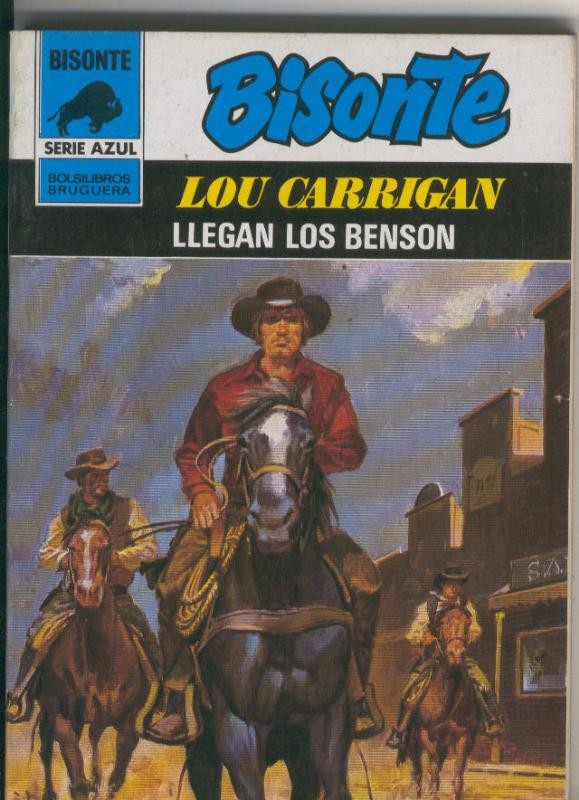 Bisonte serie azul numero 619: Llegan los Benson