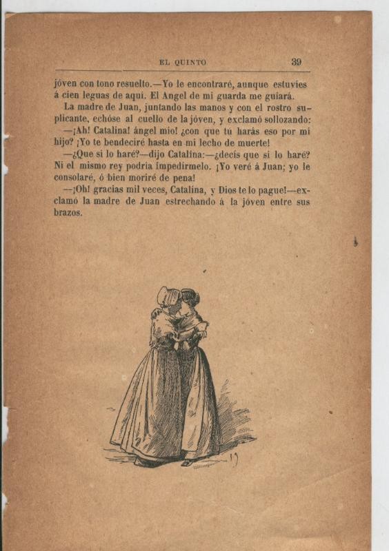 El quinto de Conscience, lamina libro numero 10, ilustracion C B ?