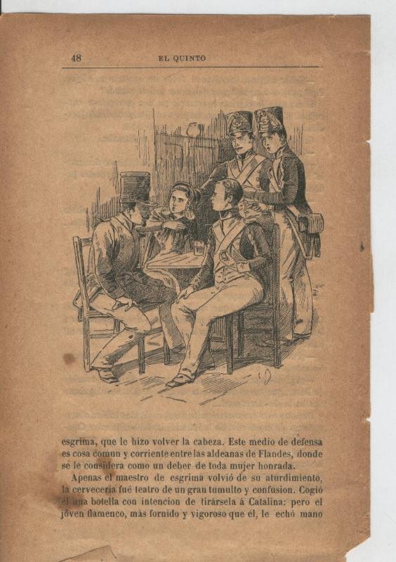 El quinto de Conscience, lamina libro numero 12, ilustracion C B ?