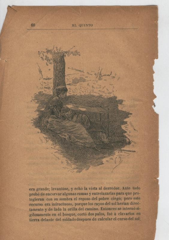 El quinto de Conscience, lamina libro numero 18, ilustracion C B ?