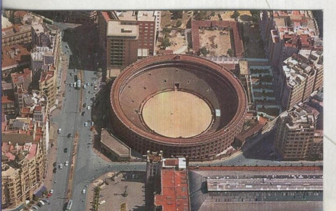 Postal 4213 : Vista aerea: Valencia: Plaza de Toros