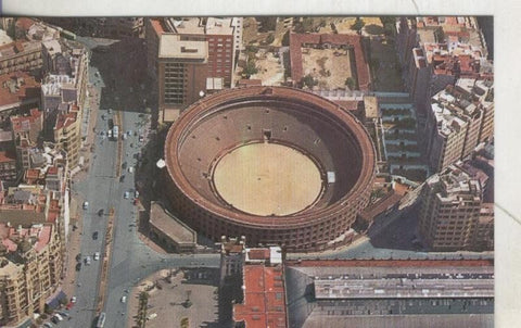 Postal 4281 : Vista Aerea: Valencia: Plaza de Toros