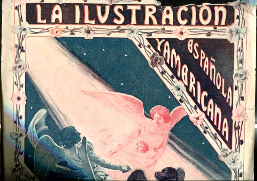 Lamina numerada 026: Portada revista La Ilustracion Española y America Navidad 1900