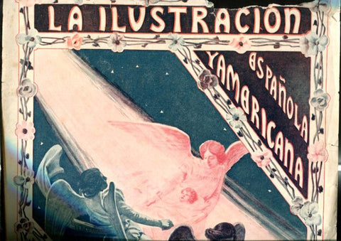 Lamina numerada 026: Portada revista La Ilustracion Española y America Navidad 1900