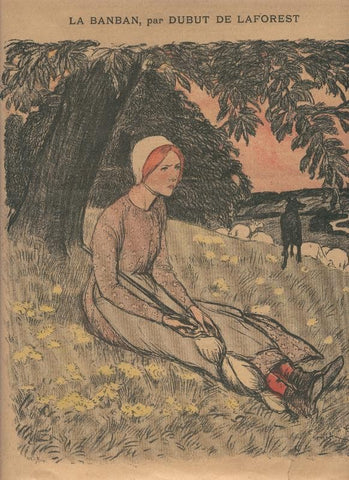 Lamina numerada 039: Portada publicacion Gil Blas del 19 janvier 1900
