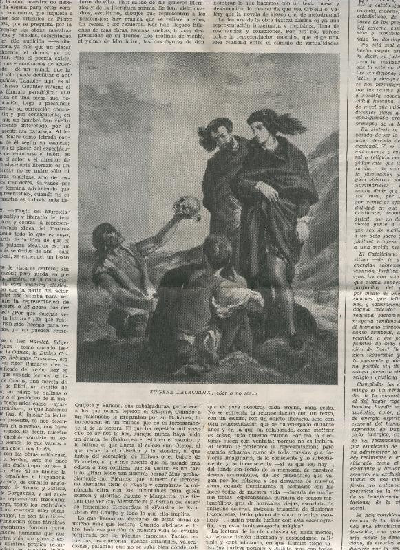 Lamina numerada 099: Pagina semanario Revista del 27 mayo al 2 junio de 1854