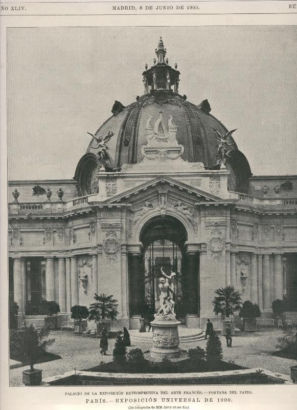 Lamina numerada 108: La Ilustracion Española y Americana numero 21 del 8 junio 1900