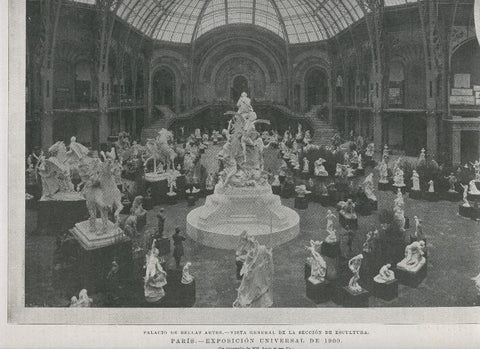 Lamina numerada 110: La Ilustracion Española y Americana numero 21 del 8 junio 1900