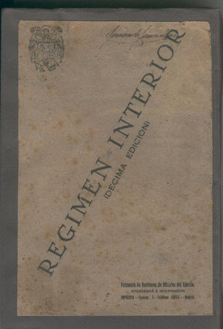 Regimen interior