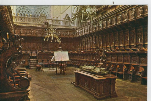 Postal 7271 : Coro de la catedral de Burgos