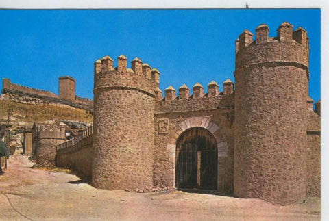 Postal 7272 : Peñaranda de Duero, Burgos: puerta y murallas de los condes de Miranda
