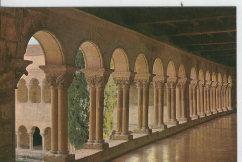 Postal 7280 :  Claustro abadia de Santo Domingo de Silos, Burgos