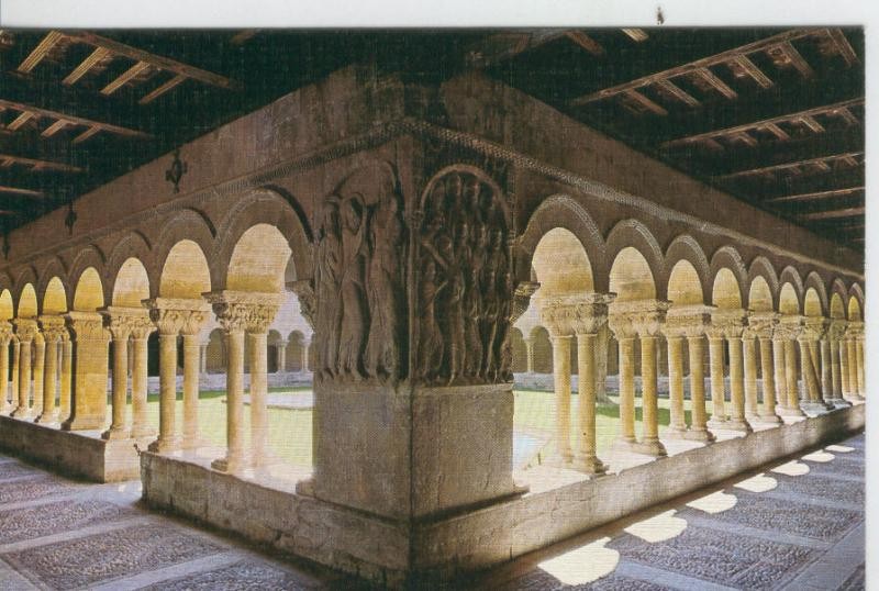 Postal 7292 : Claustro de santo domingo de silos en Burgos