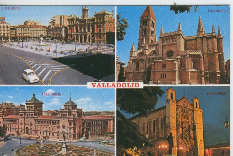 Postal 7311 : Vistas varias de Valladolid