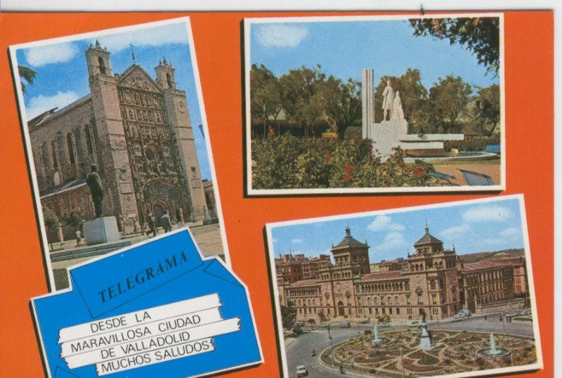 Postal 7312 : Vistas varias de Valladolid