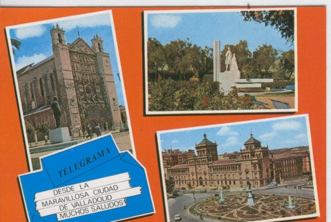 Postal 7312 : Vistas varias de Valladolid