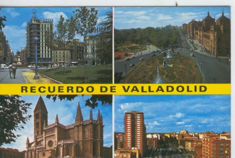 Postal 7313 : Vistas varias de Valladolid