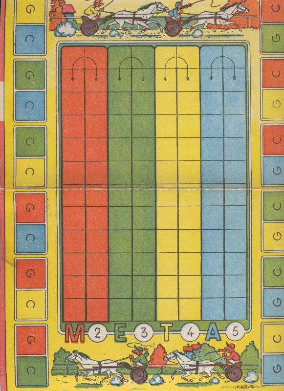 Carton Juegos Reunidos Geyper: Juego de las Quinielas, dibujo de Karpa 